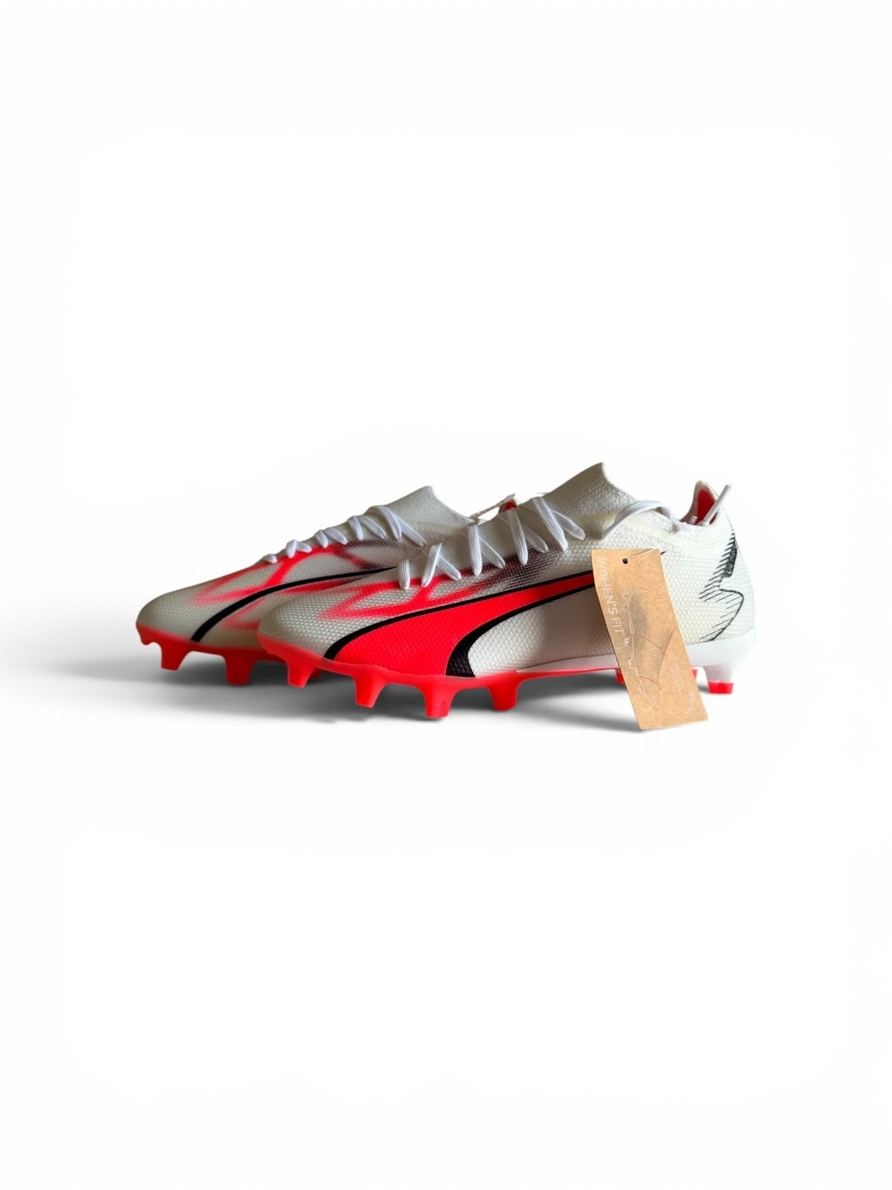 PUMA Ultra Match FG/AG Soccer Cleats White Pink Black Women's US 7.5 EU 38 New